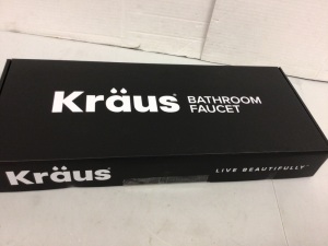 Kraus Bathroom Faucet, E-Comm Return