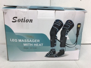Leg Massager with Heat, E-Comm Return