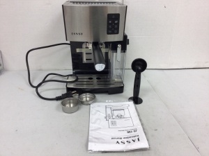 Jassy Espresso Coffee Machine, E-Comm Return