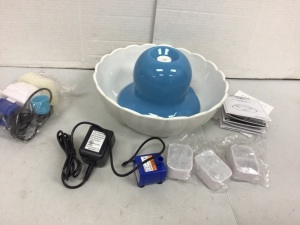 Porcelain Pet Fountain, E-Comm Return