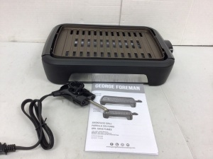 George Foreman Smokeless Grill, E-Comm Return