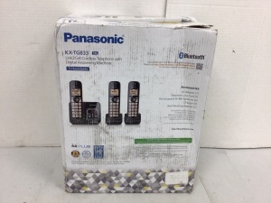 Panasonic Cordless Telephone with Digital Answering Machine, E-Comm Return