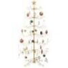 Wrought Iron Christmas Tree Ornament Display w/ Easy Assembly, Stand - 6ft