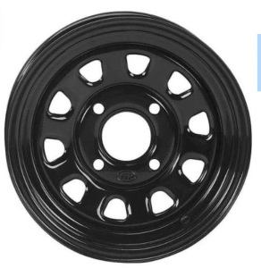 ITP 1225571014 Delta Steel Wheel 12x7"/4x137mm, E-Comm Return