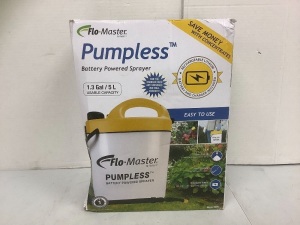 Pumpless Battery Powered Sprayer, E-Comm Return