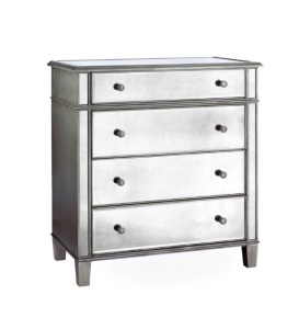 Pier1 Hayworth Mirrored Chest. NEW. $699 Retail Value