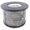 allen + roth&nbsp;38.58-in W 55000-BTU Black Tabletop Steel Fire Pit. Appears New