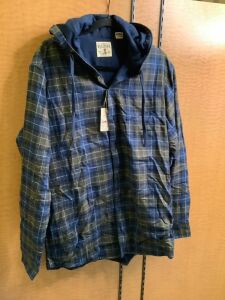 Red Head Hooded Flannel, Men's Large, Appears New