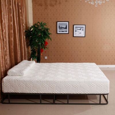 SamyoHome 10" 3 Layer Medium Firm Mattress, Queen