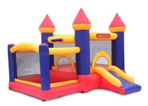 LeadZM Inflatable Bounce House Castle - No Blower 