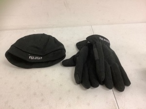 Red Head Hat & Gloves, Large, E-Comm Return