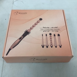 5 in 1 Curling Wand, Powers Up, E-Commerce Return