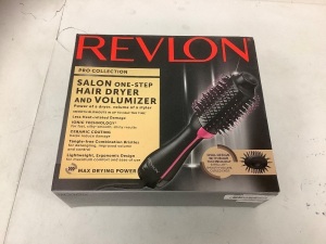 Revlon Hair Dryer Volumizer, Powers Up, E-Commerce Return