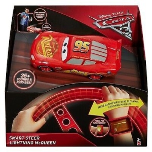 Disney Pixar Smart Steer Lightning McQueen Remote Control Car. NEW