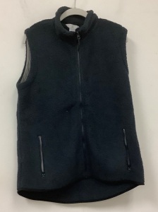 Ascend Cozy Fleece Womens Vest, L, Appears New