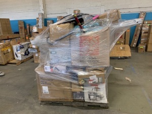 Pallet of Salvage Returns. Will Contain Broken or Incomplete Items