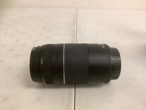 Canon Camera Lens, E-Commerce Return w/ Crack on Side of Lens, Untested