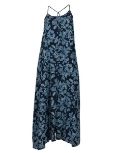 Bob Timberlake Printed Maxi Dress, XXL, Appears New