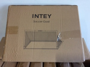 Case of (5) Intey Soccer Goals 6'6" x 3'3" - Appear New 