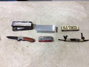 Lot of (3) Pocket Knives 