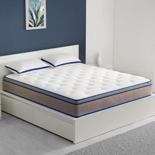 IYEE NATURE 12" Pocket Spring Hybrid Mattress, Full&nbsp;