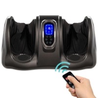 Therapeutic Foot Massager w/ High Intensity Rollers, Remote, 3 Modes. Appears New