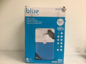 Blue Air Purifier, Powers Up, Appears New