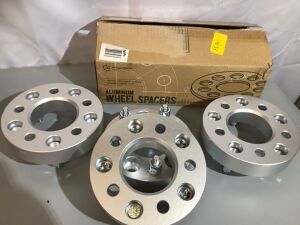 Precision Aluminum Wheel Spacers, Appears New