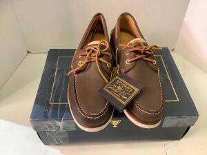 Sperry Top Sider Gold A.O Brown Men's 10.5, Appears New