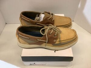 World Wide Sportsman Nantucket III Boat Shoes, 9M, Appears New