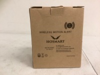 Hosmart Wireless Motion Alert, Powers Up, Appears New