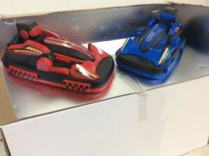 Lot of (2) Remote Control Bumper Cars 