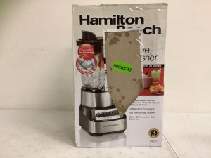 Hamilton Beach Blender, E-Comm Return