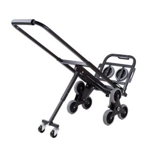 Portable 330 lbs Stair Climbing Hand Truck, 6 Wheels