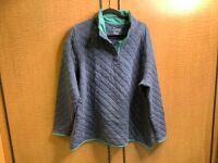 Natural Reflections Juniper Quilted Pullover, 1X, Women's, Appears New