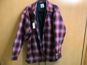 Red Head Fleece Lined Flannel, Men's XL, Appears New