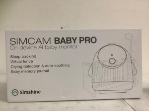 Simcam Baby Pro Monitor, Untested, E-Commerce Return