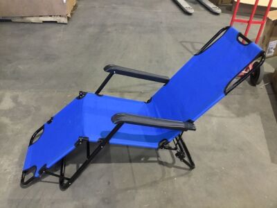 Folding Reclining Patio Chair 