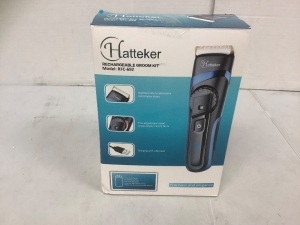 Hatteker Rechargeable Groom Kit, Powers Up, E-Commerce Return