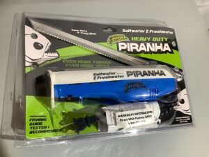 Mister Twister Heavy Duty Piranha Electric Fillet Knife, Appears New