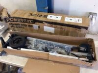 Powertec Aluminum Miter Saw Stand with Wheels&nbsp;