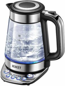 KIKET 1500W Variable Temperature Control Electric Kettle 