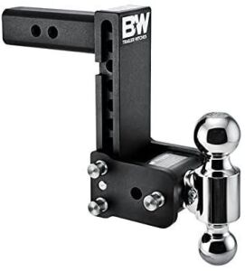 B&W Trailer Hitches Tow & Stow, Fits 2" Receiver, Dual Ball, 2" x 2-5/16", 7" Drop, 10,000 GTW