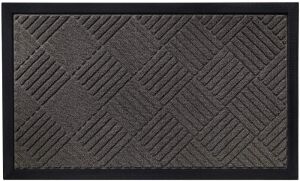 Gorilla Grip Original Durable Natural Rubber High Durability Door Mat, 35 "x 23" 