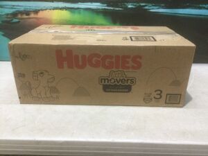 Huggies Little Movers Baby Diapers, Size 3, 156 ct