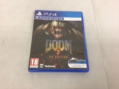 Playstation VR Doom Game, E-Commerce Return
