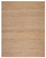 Safavieh&nbsp;Cape Cod Natural 8 ft. x 10 ft. Striped Solid Area Rug - Some Edges Frayed