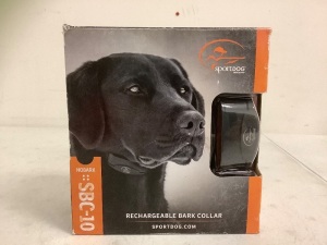 Sportdog Rechargeable Bark Collar, E-Comm Return