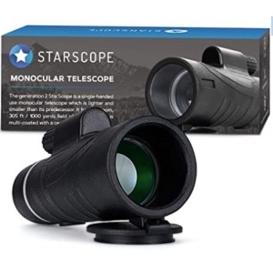 STARSCOPE High Definition Monocular Telescope, Works, Appears New