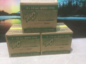 Lot of (3) Cases of Sqwincher Zero Qwik Stik Sugar Free Electrolyte Lemonade Mix, 10 Bags of 50 Stiks